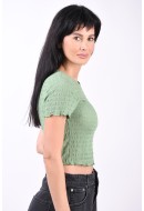 Bluza Dama Vero Moda Vmnynne Crop Aspren Green